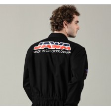 MOTOCYKLOVÁ RETRO DÍLENSKÁ KOMBINÉZA - JAWA ČZ CZECHOSLOVAKIA