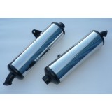 VÝFUKOVÉ KONCOVKY (PÁR) - VÝFUKY SPORT 640, TRAMP, 640 CALIFORNIAN