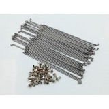 KOLO 19´´ PŘEDNÍ KOLO PÉRÁK - VÝPLET - M3,5X220 + 176 + NIPLE- NEREZOVÝ