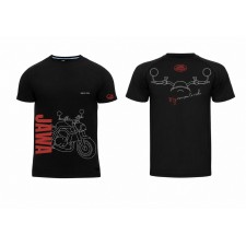 TRIČKO ČERNÉ - LIMITOVANÁ EDICE 730 TWIN
