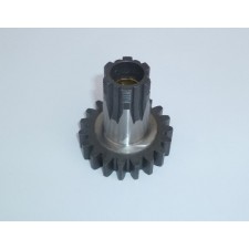TRANSMISSION - SPROCKET 19 T - (CZECH MADE) - SHORTENED - FOR USING TRANSMISSION 634 TO OLD ROUND ENGINES