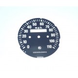 MECHANICKÝ RYCHLOMĚR - STUPNICE 110MPH - SAMOSTATNÁ (PLAST)