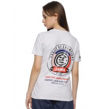 TRIČKO ŠEDÉ - JAWA - ČZ - (JAWA ČZ - CHOICE OF CHAMPIONS) - (UNISEX - PÁNSKÉ I DÁMSKÉ)