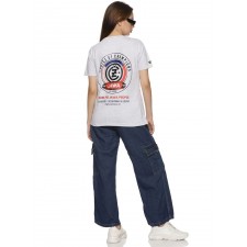 TRIČKO ŠEDÉ - JAWA - ČZ - (JAWA ČZ - CHOICE OF CHAMPIONS) - (UNISEX - PÁNSKÉ I DÁMSKÉ)