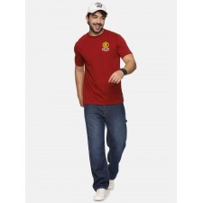 TRIČKO ČERVENÉ - JAWA - ČZ - (VELKÉ LOGO ČZ) - (UNISEX - PÁNSKÉ I DÁMSKÉ)