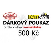 DÁRKOVÝ POUKAZ 500 KČ ELEKTRONICKÝ
