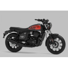 JAWA 350 CL - MODEL 42 FJ - (BARVA ČERVENOČERNÁ) - 350 CCM (VERZE 2025)