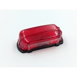 ZADNÍ SVĚTLO ČERVENÉ - (CELÉ)  - TYP 450,470,455 AJ. (VÝROBA ČR)